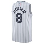 Maillot NBA Memphis Grizzlies Jaren Jackson JR Nike 2025-26 City Edition Gris Swingman - Homme